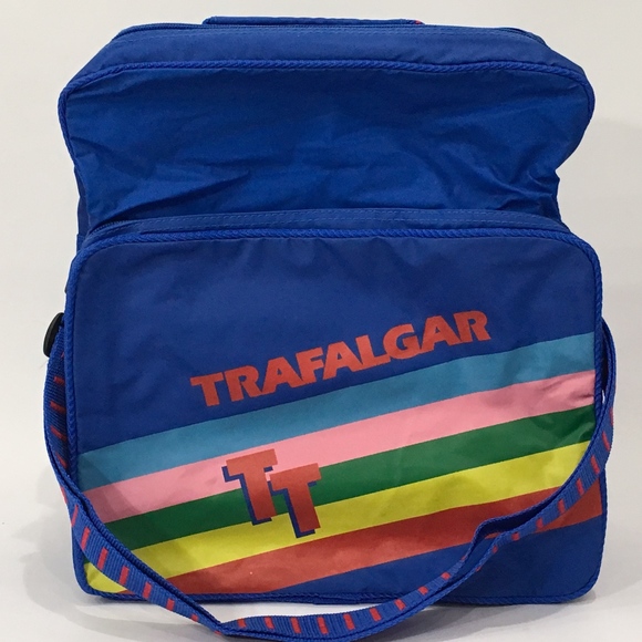 vintage Handbags - Trafalgar TT Travel Bag Carry On Tote Messenger